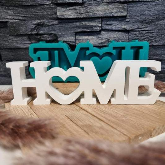 Silikonform Schriftzug Home - SF-2039