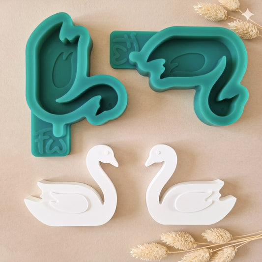 Silikonform Schwan - Hochzeit Tier Vogel Liebe - SF-2202