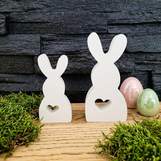 Silikonform Hase mit Herz - Osterhase Ostern Herz - SF-2142