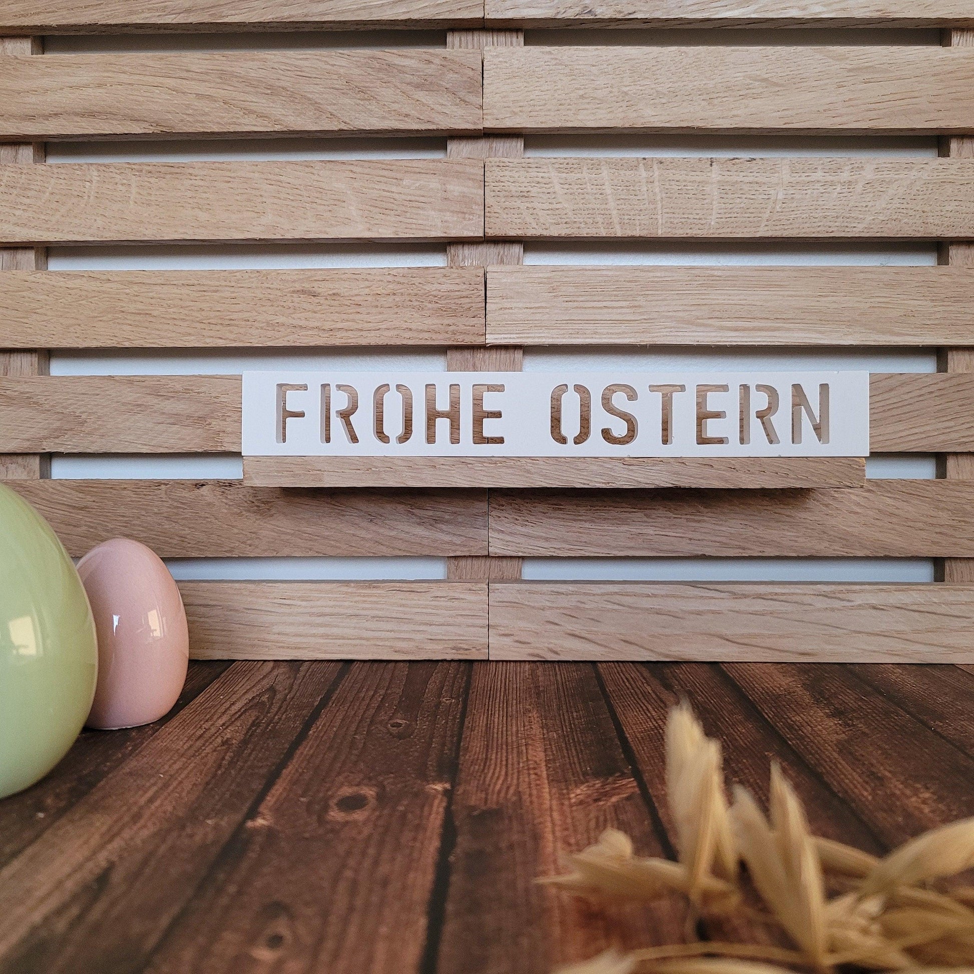 Silikonform Frohe Ostern - Klötzchen Gießform - SF-2008 - Formenwelt