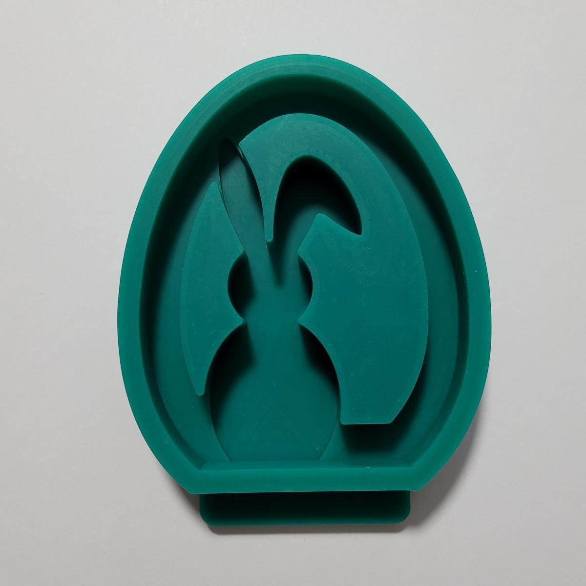 Silikonform Osterei mit Hase - SF-2003 - Formenwelt