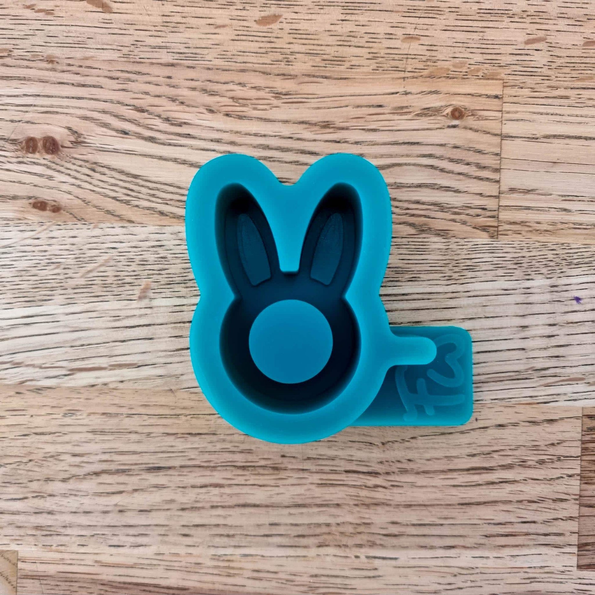 Silikonform Stabkerzenhalter Osterhase | Kerze Kerzenhalter | Silikon Gießform | Formenwelt | SF-2166