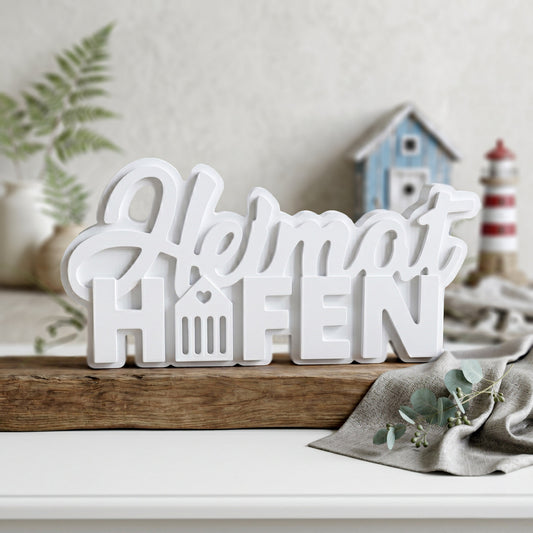 Silikonform Heimathafen - Schriftzug Maritim Meer Hafen Zuhause Familie - SF-2057